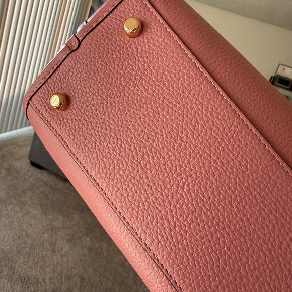 Coach Pebbled Leather Hobo in Dusty Rose - Picture 5 of 8